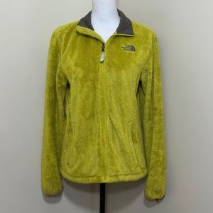 The North Face || Women’s Osito Full Zip Fleece Jacket Lime Green size M